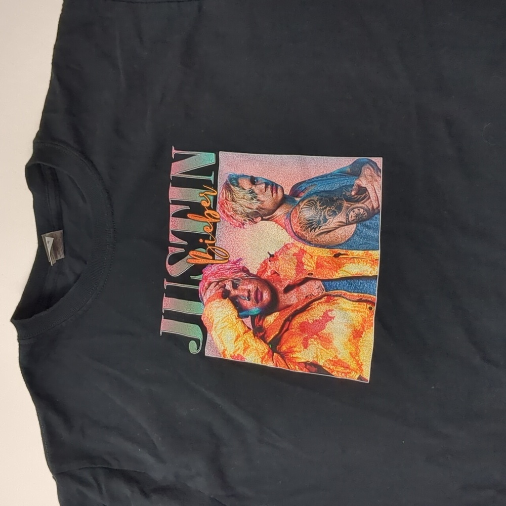 Justin Bieber Graphic Tee Medium T-Shirt